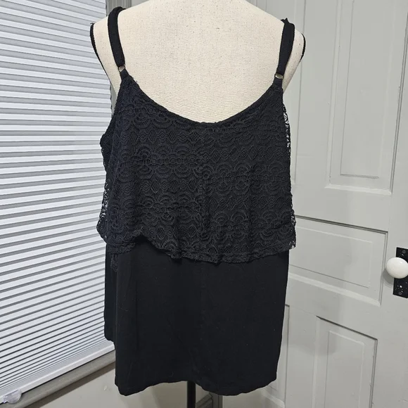Torrid Lace Overlay Soft Cami - Picture 4 of 4